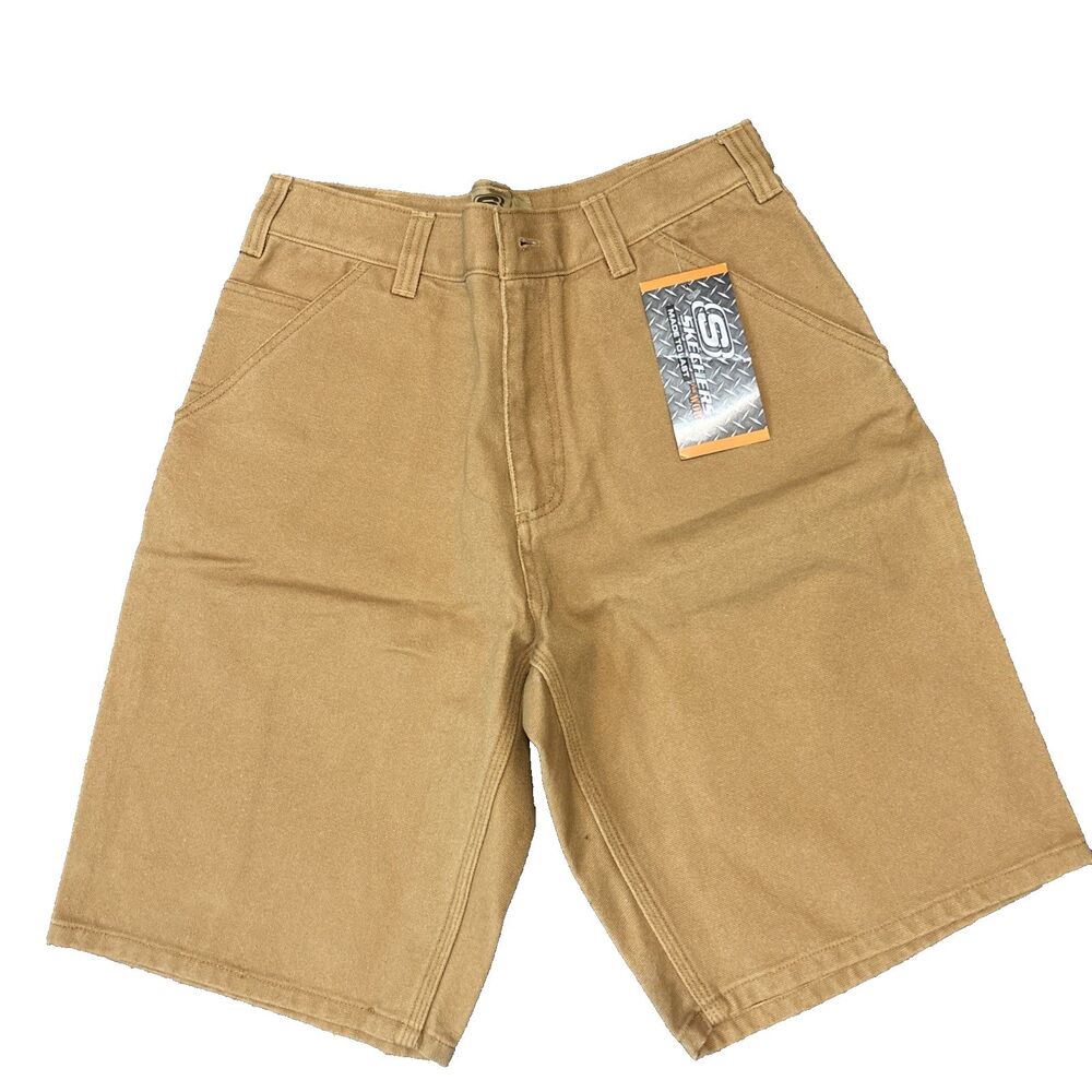 Brand New Skechers Denim Shorts Work Wear - Carpenter - 32 Canvas